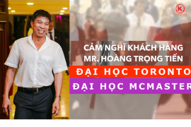 Phát biểu cảm nghĩ của Mr. Hoàng Trọng Tiến – Hai con học ở đại học top Canada và thế giới