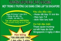 HÔI THẢO TRƯỜNG CAO ĐẲNG CÔNG LẬP REPUBLIC POLYTECHNIC