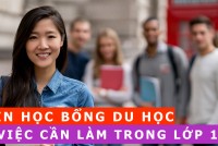 Kinh nghiệm xin học bổng du học