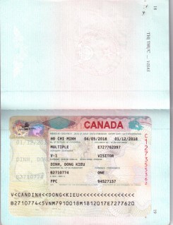 Visa Dinh Dong Kieu