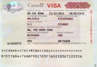 Visa Du Học Sinh S-1