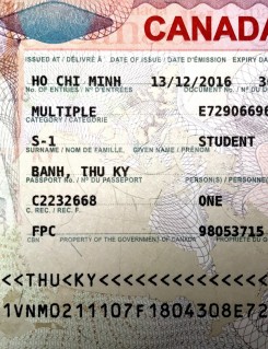 VISA BÀNH THƯ KỲ