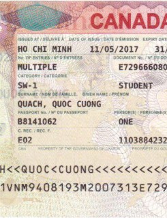 VISA QUÁCH QUỐC CƯỜNG