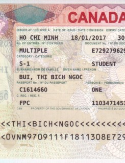 VISA BÙI THỊ BÍCH NGỌC