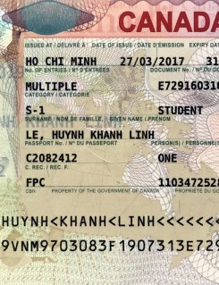 VISA LÊ HUỲNH KHÁNH LINH