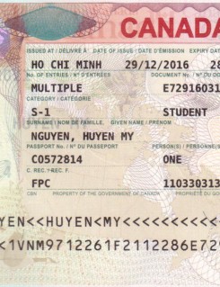 VISA NGUYỄN HUYỀN MY