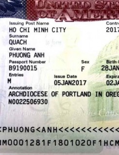 VISA QUÁCH PHƯƠNG ANH