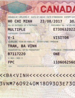 VISA TRẦN BÁ VINH