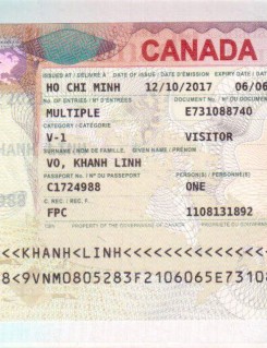 VISA VÕ KHÁNH LINH