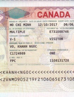 VISA VÕ KHÁNH NGỌC