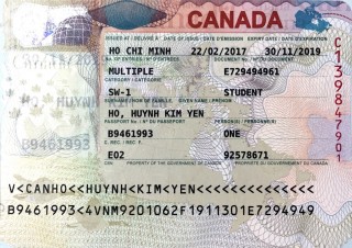 VISA HỒ HUỲNH KIM YẾN