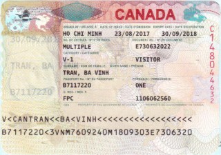 VISA TRẦN BÁ VINH