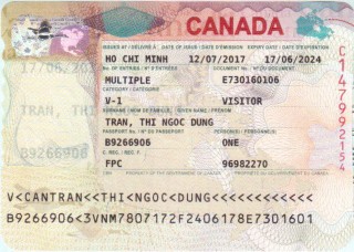 VISA TRẦN THỊ NGỌC DUNG