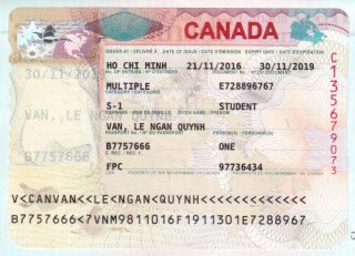 VISA VĂN LÊ NGÂN QUỲNH