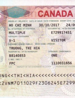 VISA TRƯƠNG THỊ HÍA