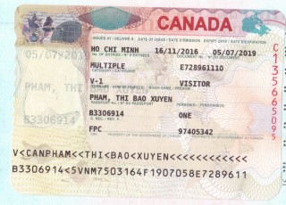 Visa Phạm Thị Bảo Xuyên