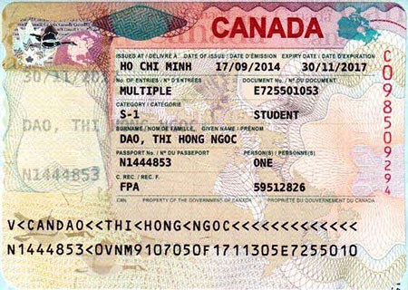 VISA:  ĐÀO THỊ HỒNG NGỌC