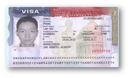 Visa PHÙNG HỌC LÂN