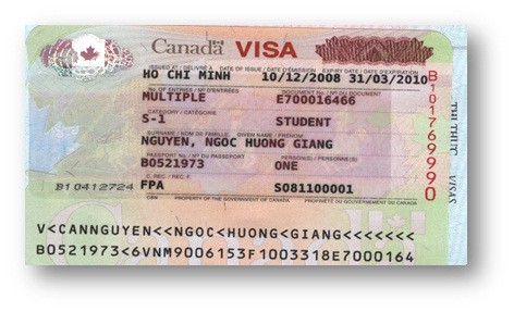 Visa NGUYỄN NGỌC HƯƠNG GIANG