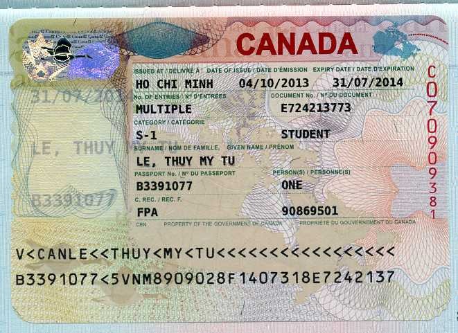 VISA LÊ THỤY MỸ TÚ