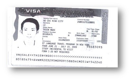 Visa LÊ NGỌC THIỆN