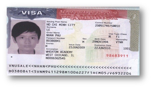 Visa LÊ PHÚ NHÀN