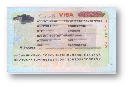 Visa HUYỀN TÔN NỮ PHƯƠNG NGỌC