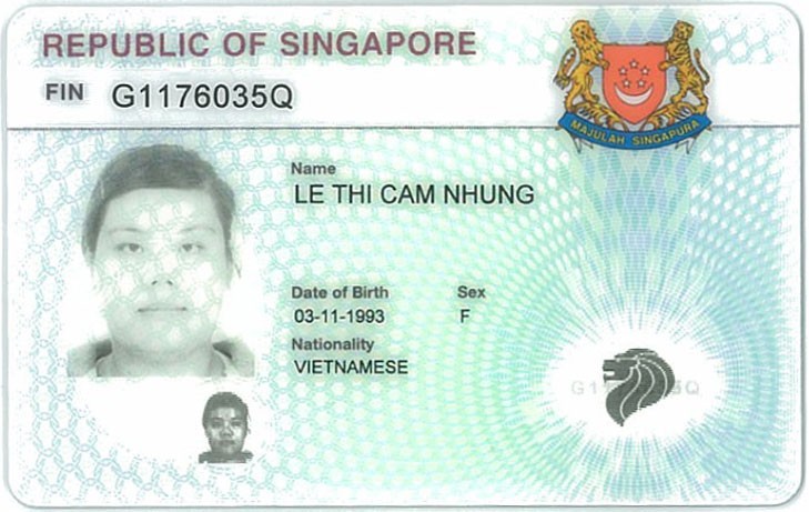 Visa LÊ THỊ CẨM NHUNG