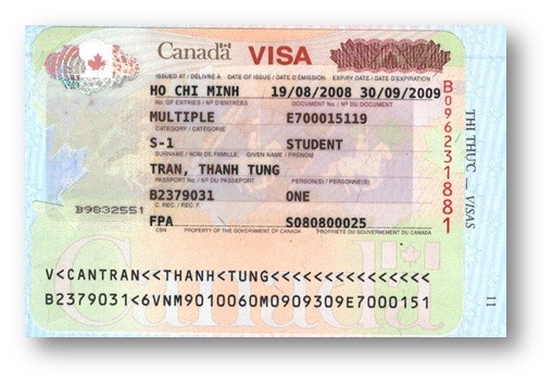 Visa TRẦN THANH TÙNG