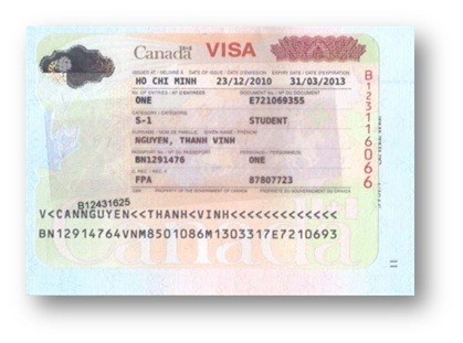 Visa NGUYỄN THÀNH VINH