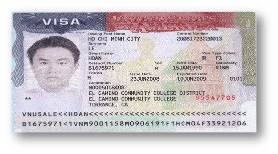 Visa LÊ HOÀN