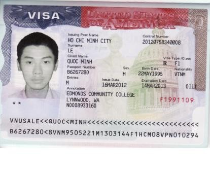 Visa Le Minh Quoc