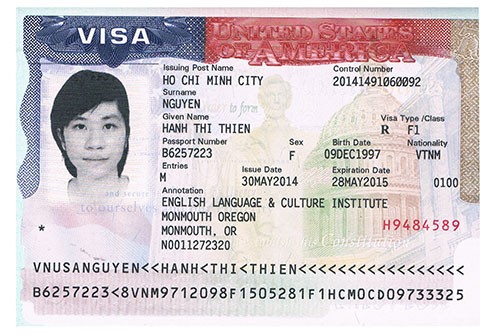 VISA: NGUYỄN THỊ THIỆN HẠNH