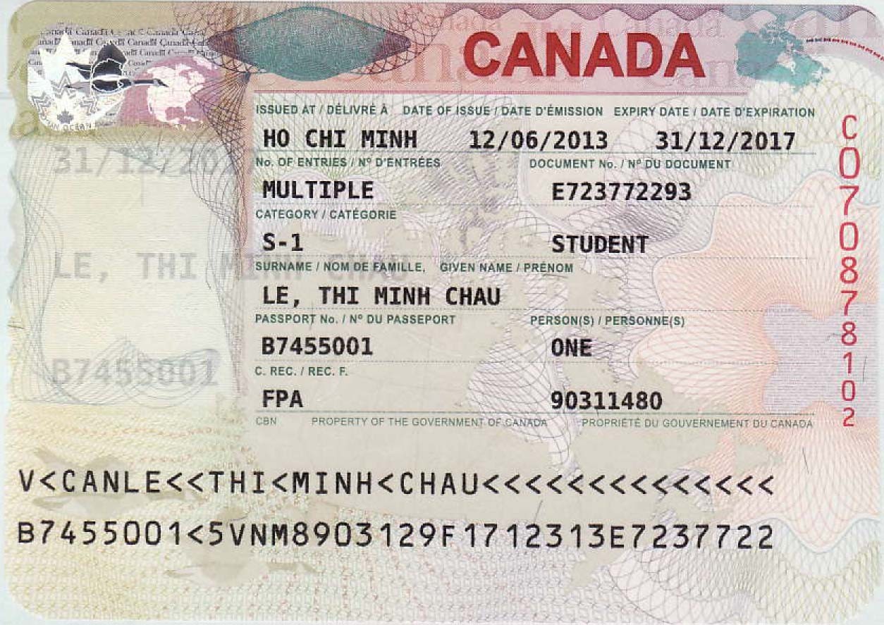 VISA LÊ THỊ MINH CHÂU