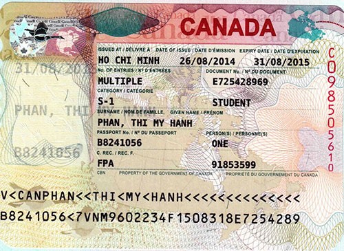 VISA: PHAN THỊ MỸ HẠNH