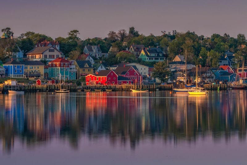 nova-scotia-pictures-lunenberg-sunset